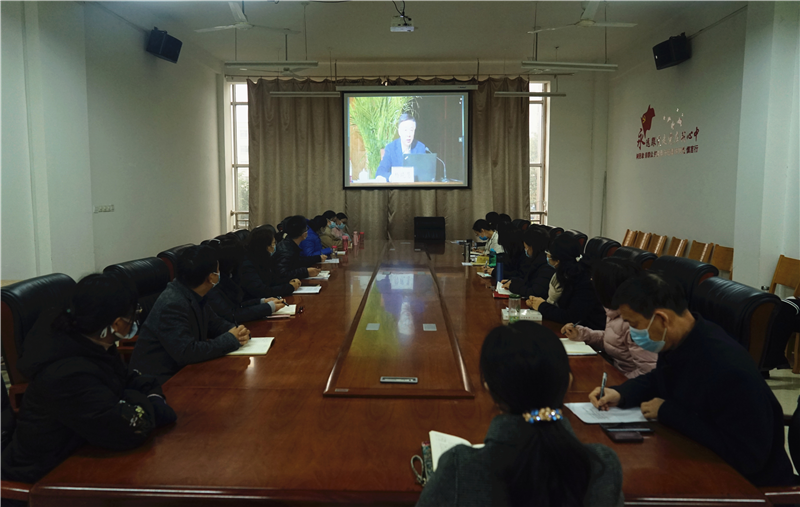 网投官网组织教师干部参加《习近平总书记教育重要论述讲义》使用专题培训会