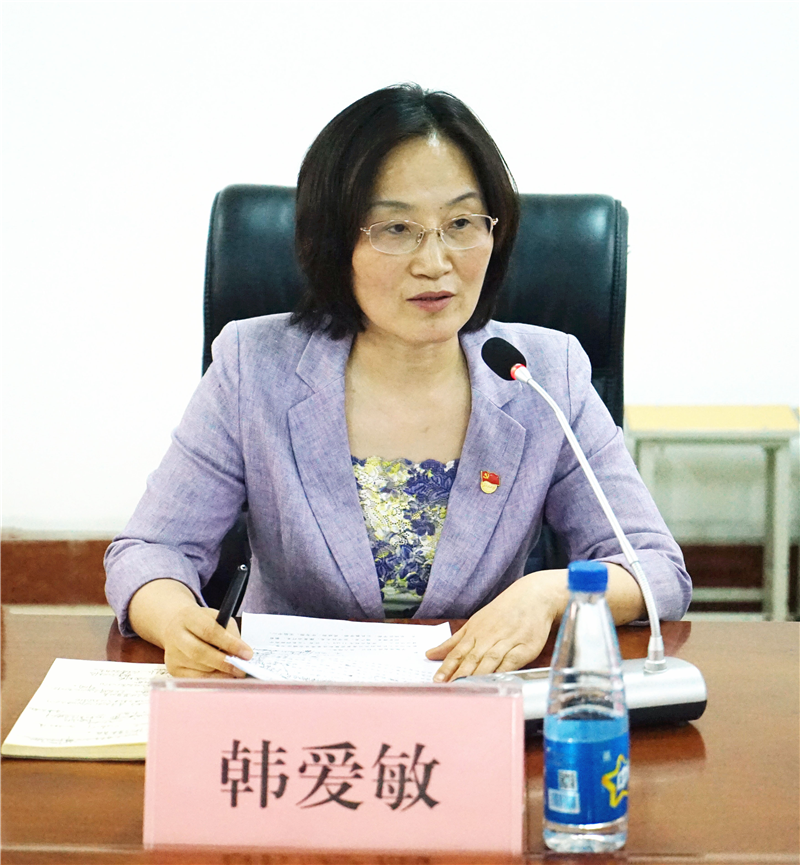 韩爱敏同志任澳门十大网投正规官网平台党委书记