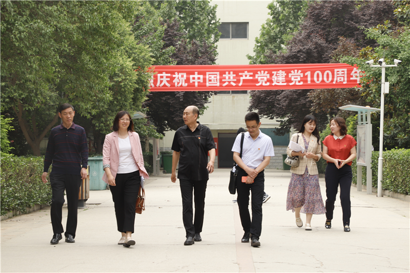 【学院动态】河南省民办教育党建特色项目考察组莅临网投官网指导工作