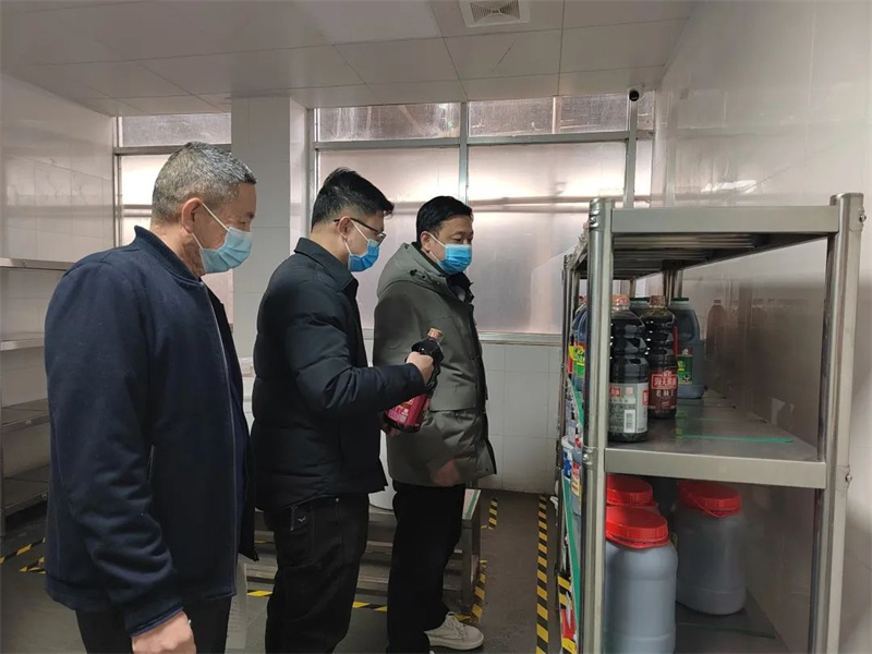 【后勤处】网投官网副院长杨晓燕带队开展春季校园安全工作大检查