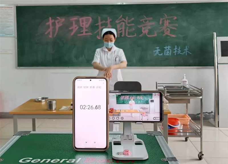 【护理系】网投官网护理系举行护理技能竞赛复赛