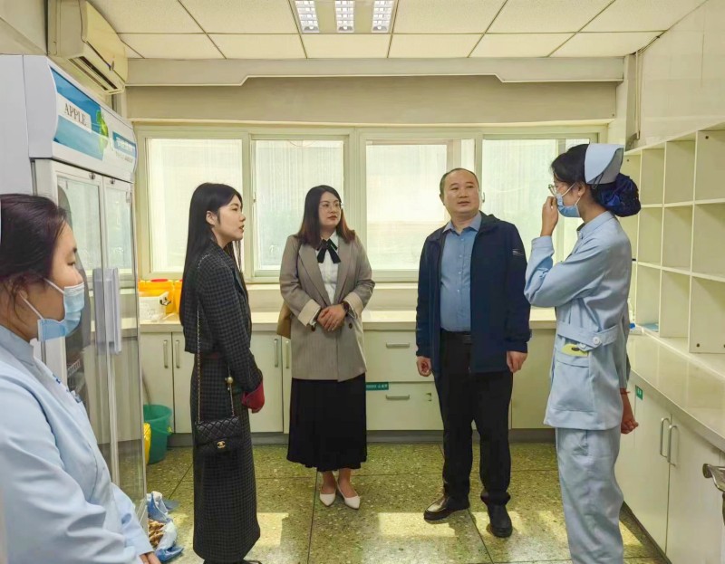 【中专部】网投官网中专部赴管城区中医院开展期中实习检查工作