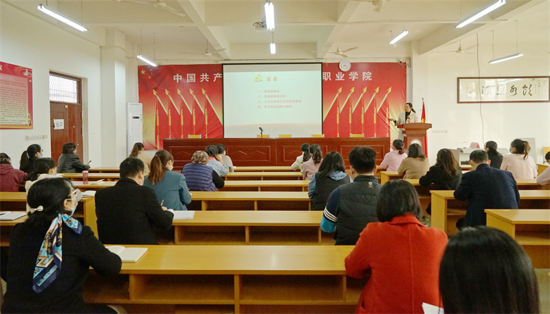 网投官网组织开展党务干部大学习大培训大练兵大提升活动
