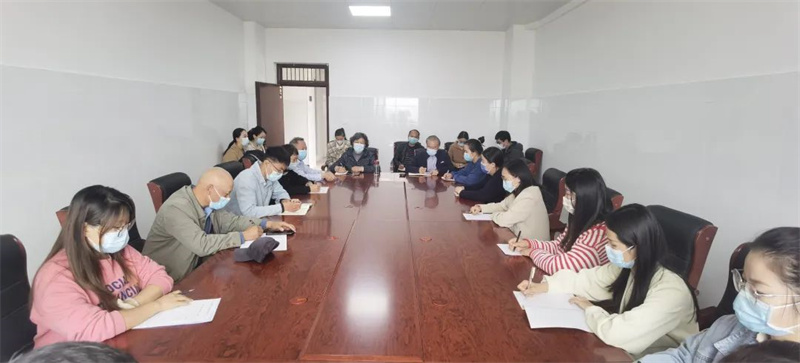网投官网新密校区积极筹备党的二十大集中收听收看工作