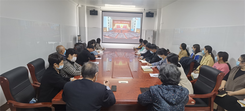 澳门十大网投正规官网平台组织全院师生收听收看党的二十大开幕式